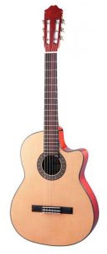 Классическая гитара Kapok LC16CEQ - вид 1 миниатюра