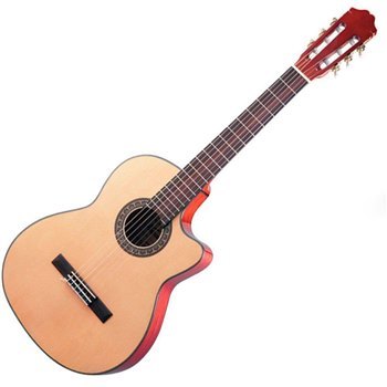 Классическая гитара Kapok LC16CEQ - вид 1 миниатюра