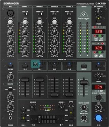 DJ микшер BEHRINGER Pro Mixer DJX750 DJ - вид 1 миниатюра