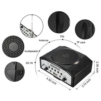 Мобильная акустическая система для гида SKY SOUND GID-25W (MP3,FM) - вид 1 миниатюра