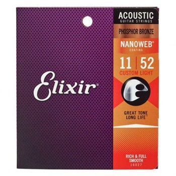 Струни для акустичної гітари Elixir AC Ph NW CL (3 Pk) - вид 1 мініатюра