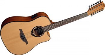 Электроакустическая гитара Lag Tramontane T66D12CE - вид 7 миниатюра