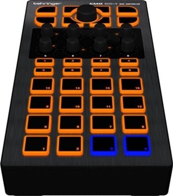Диджейский MIDI-контроллер - Behringer CMD - DC1 - вид 3 миниатюра