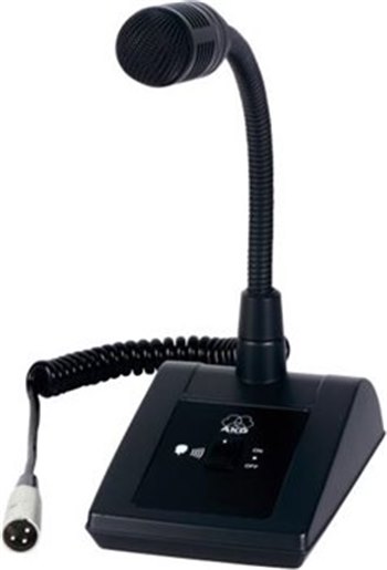 Мікрофон настільний динамічний на підставці з кнопкою AKG DST99S - вид 1 миниатюра