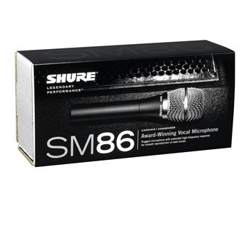 Микрофон SHURE SM86 - вид 2 миниатюра