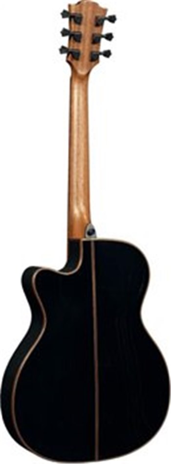 Электроакустическая гитара Lag Tramontane T118ASCE-BLK - вид 3 миниатюра