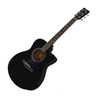 Акустическая гитара YAMAHA FS100C BLK - вид 2 миниатюра