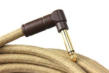 Кабель инструментальный FENDER 18.6' ANGLED FESTIVAL INSTRUMENT CABLE PURE HEMP NATURAL - вид 3 миниатюра