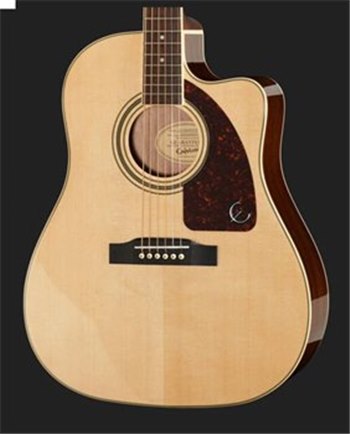 Электроакустическая гитара EPIPHONE AJ-220SCE NT - вид 4 миниатюра
