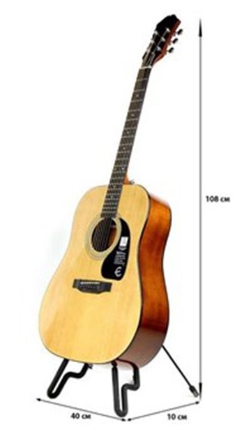 Гитара акустическая EPIPHONE DR-100 NT - вид 2 миниатюра