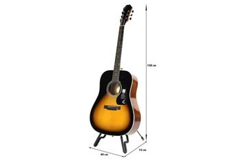 Гитара акустическая EPIPHONE DR-100 VSB - вид 2 миниатюра