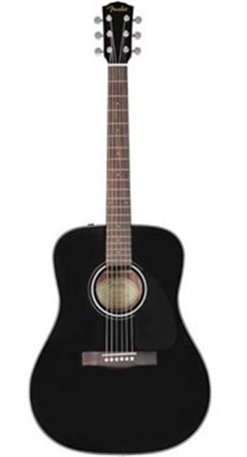 Гітара акустична FENDER CD-60 V3 WN BLACK - вид 1 мініатюра