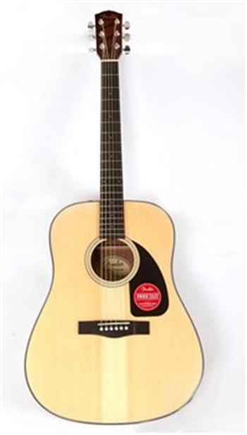 Гитара акустическая FENDER CD-60 V3 WN NATURAL - вид 1 миниатюра