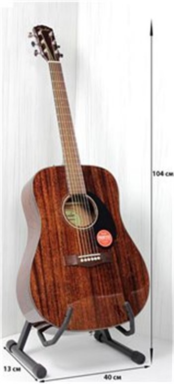 Гітара акустична FENDER CD-60S ALL MAHOGANY NATURAL WN - вид 2 мініатюра