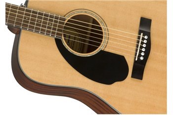 Гитара акустическая FENDER CD-60S LH WN NATURAL - вид 7 миниатюра