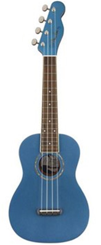 Укулеле FENDER UKULELE ZUMA CONCERT LAKE PLACID BLUE - вид 1 миниатюра