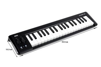 MIDI клавиатура KORG MICROKEY2-37AIR - вид 2 миниатюра