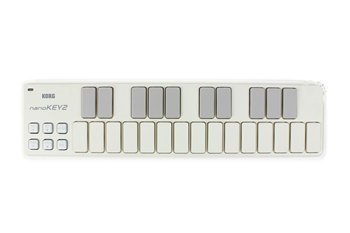 MIDI контроллер KORG NANOKEY 2 WH - вид 1 миниатюра