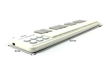 MIDI контроллер KORG NANOKEY 2 WH - вид 2 миниатюра