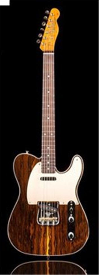 Электрогитара FENDER CUSTOM SHOP 2018 ARTISAN ZIRICOTE TELE - вид 2 миниатюра