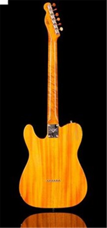 Електрогітара FENDER CUSTOM SHOP ARTISAN KOA TELE 2020 - вид 4 мініатюра