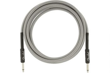 Кабель инструментальный FENDER CABLE PROFESSIONAL SERIES 10' WHITE TWEED - вид 1 миниатюра