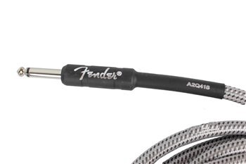 Кабель инструментальный FENDER CABLE PROFESSIONAL SERIES 10' WHITE TWEED - вид 5 миниатюра