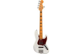 Бас-гитара FENDER AMERICAN ULTRA JAZZ BASS V MN ARCTIC PEARL - вид 1 миниатюра