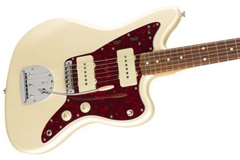 Електрогітара FENDER VINTERA '60s JAZZMASTER PFN OLYMPIC WHITE - вид 4 мініатюра