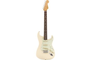 Електрогітара FENDER VINTERA '60s STRATOCASTER MODIFIED PFN OLYMPIC WHITE - вид 1 мініатюра