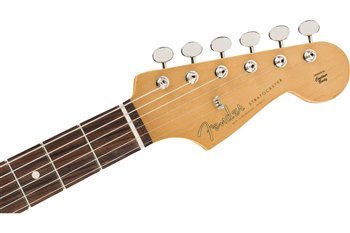 Електрогітара FENDER VINTERA '60s STRATOCASTER MODIFIED PFN OLYMPIC WHITE - вид 8 мініатюра