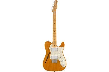 Электрогитара FENDER VINTERA '70s TELECASTER THINLINE MN AGED NATURAL - вид 1 миниатюра