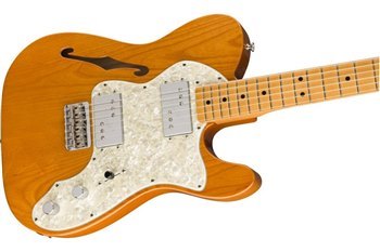 Электрогитара FENDER VINTERA '70s TELECASTER THINLINE MN AGED NATURAL - вид 4 миниатюра