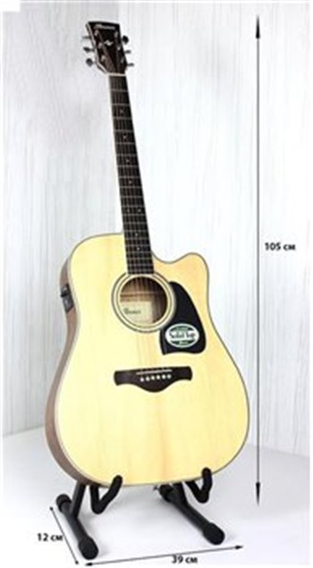 Электроакустическая гитара IBANEZ AW70ECE NT - вид 1 миниатюра