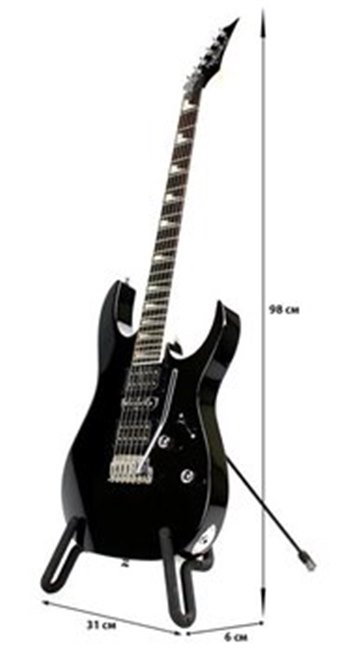 Электрогитара IBANEZ GRG170DX BKN - вид 1 миниатюра