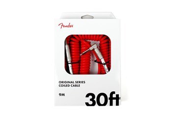 Кабель инструментальный FENDER CABLE ORIGINAL SERIES 30' COILS FRD - вид 7 миниатюра