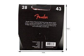 Струны для классических гитар FENDER 130 - вид 1 миниатюра