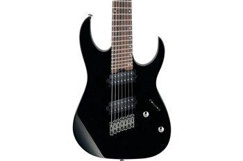 Електрогітара IBANEZ RGMS7 BK - вид 3 мініатюра