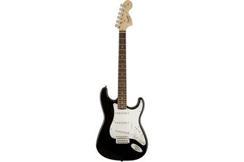 Электрогитара SQUIER by FENDER AFFINITY STRAT LRL BLACK - вид 1 миниатюра