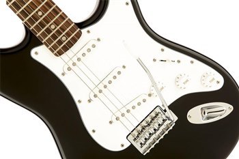 Электрогитара SQUIER by FENDER AFFINITY STRAT LRL BLACK - вид 3 миниатюра