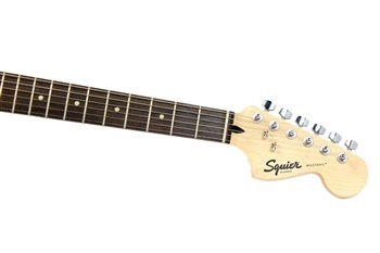 Электрогитара SQUIER by FENDER BULLET MUSTANG HH BLK - вид 9 миниатюра
