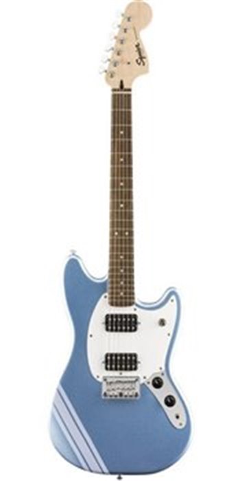 Электрогитара SQUIER by FENDER BULLET MUSTANG LTD COMPETITION BLUE - вид 1 миниатюра