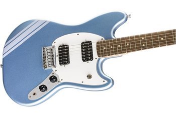 Электрогитара SQUIER by FENDER BULLET MUSTANG LTD COMPETITION BLUE - вид 3 миниатюра