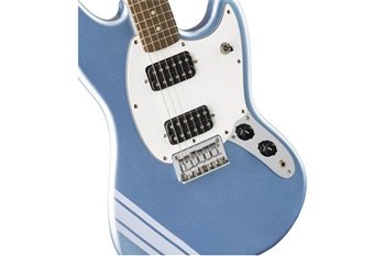 Электрогитара SQUIER by FENDER BULLET MUSTANG LTD COMPETITION BLUE - вид 5 миниатюра