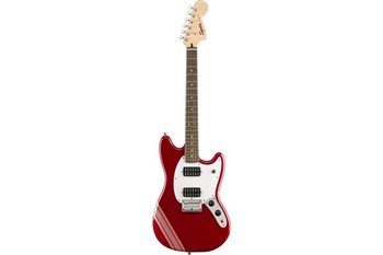 Электрогитара SQUIER by FENDER BULLET MUSTANG LTD COMPETITION RED - вид 1 миниатюра