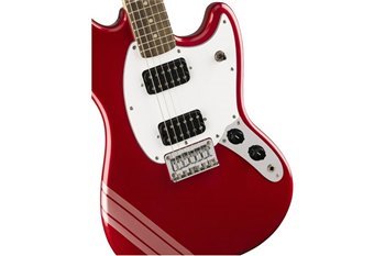 Электрогитара SQUIER by FENDER BULLET MUSTANG LTD COMPETITION RED - вид 5 миниатюра