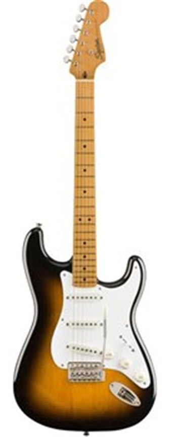 Электрогитара SQUIER by FENDER CLASSIC VIBE '50S STRATOCASTER MAPLE FINGERBOARD 2-COLOR SUNBURST - вид 1 миниатюра