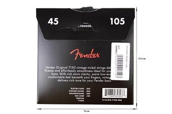 Струны для бас-гитар FENDER 7150M - вид 1 миниатюра