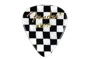 Медиатор FENDER 351 SHAPE PREMIUM PICKS CHECKER HEAVY