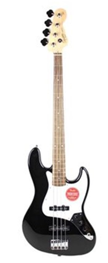 Бас-гитара SQUIER by FENDER AFFINITY JAZZ BASS LRL BLACK - вид 1 миниатюра